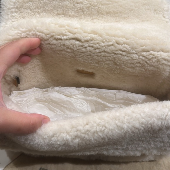 NWT Authentic Gucci suede shearling Dionysus small bag - Picture 5 of 9